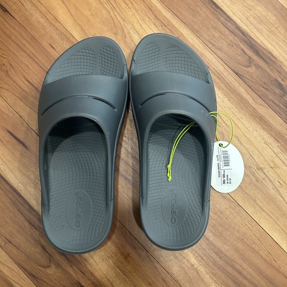 WOMEN'S OOAHH SLIDE SANDAL - SLATE NWT! OOFOS! - Picture 2 of 7